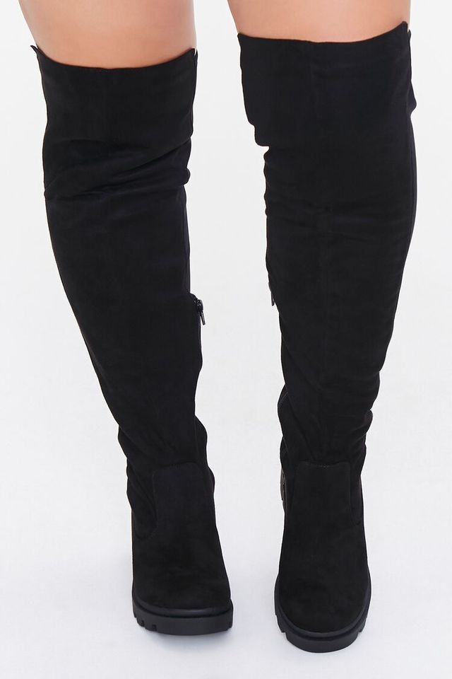 Forever 21 knee high boots deals