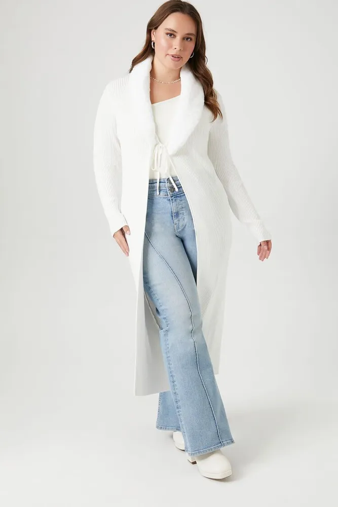 Forever 21 longline cardigan discount