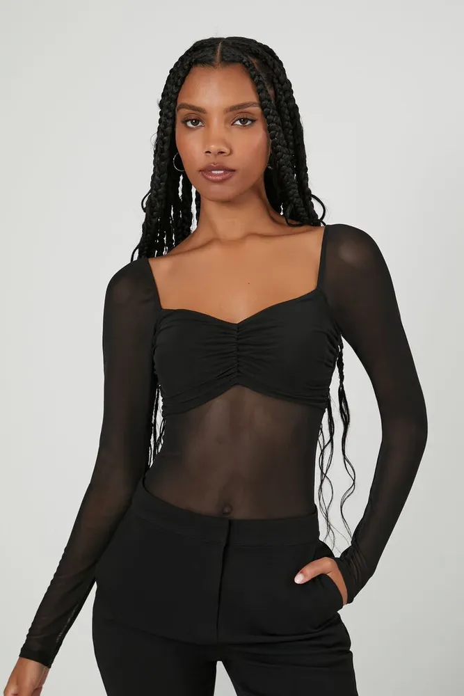 Forever 21 clearance mesh bodysuit