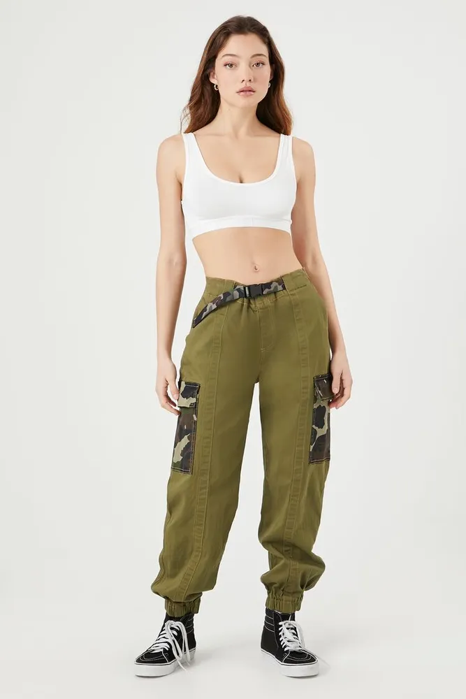 Forever 21 camo cargo pants womens 2025