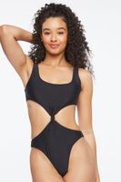 Forever 21 black one piece discount