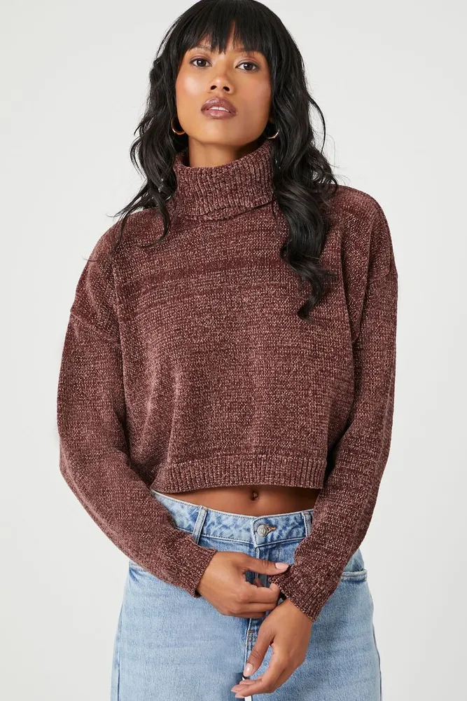 Forever 21 cropped best sale turtleneck