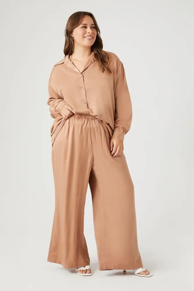 Satin blouse hot sale forever 21
