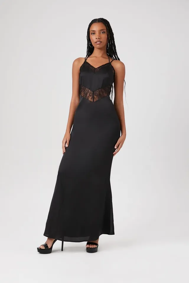 Forever 21 online black maxi dress