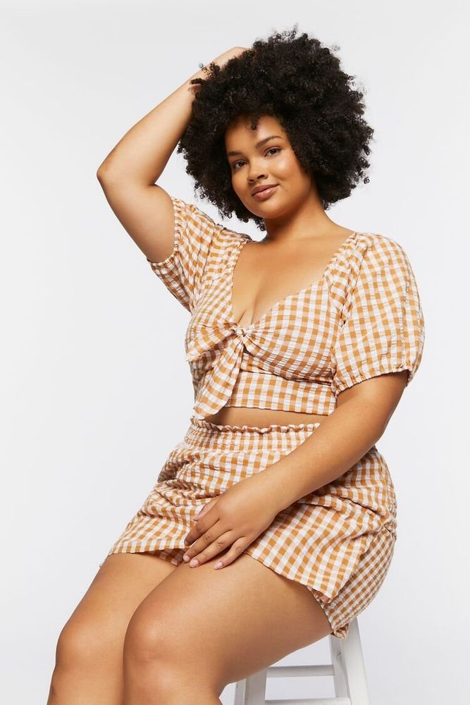Forever 21 gingham top top