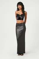 Sequin maxi 2024 skirt forever 21