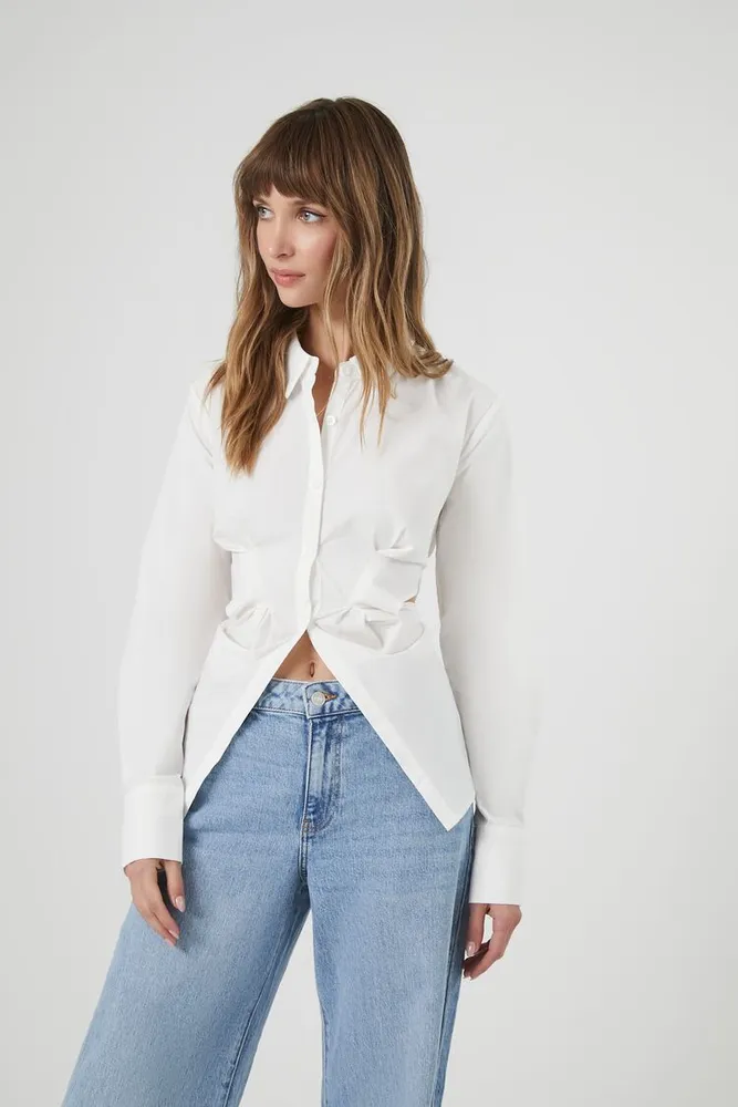 Dressy white new arrivals blouses forever 21