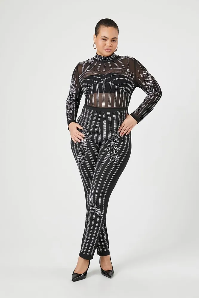 Forever 21 cheap silver jumpsuit