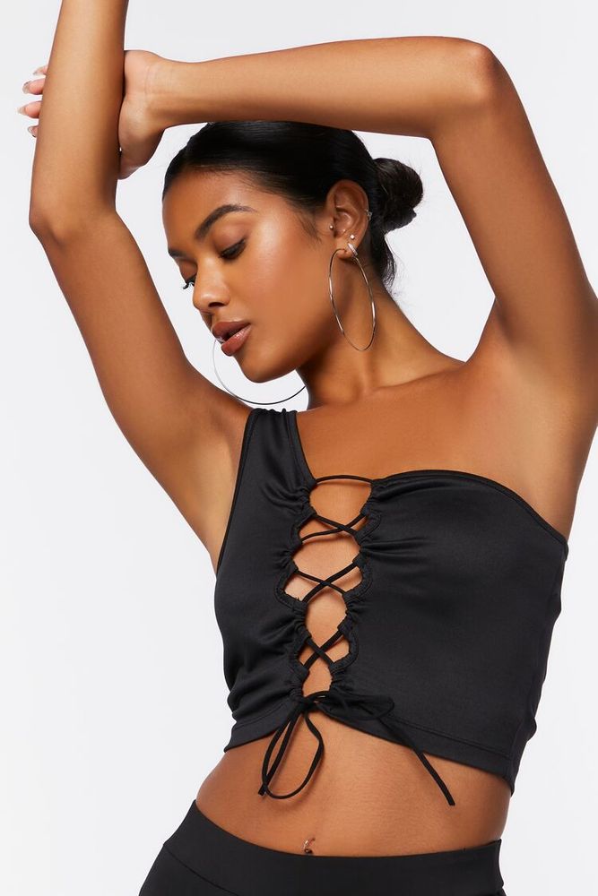 Forever 21 hotsell lace up top