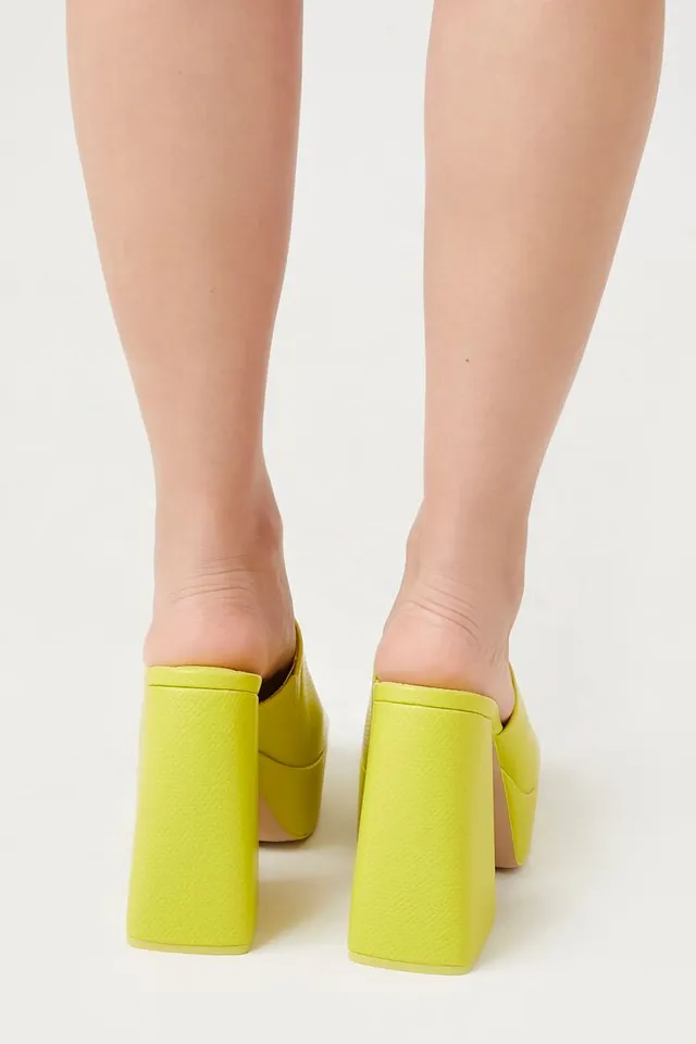 Yellow mules best sale forever 21