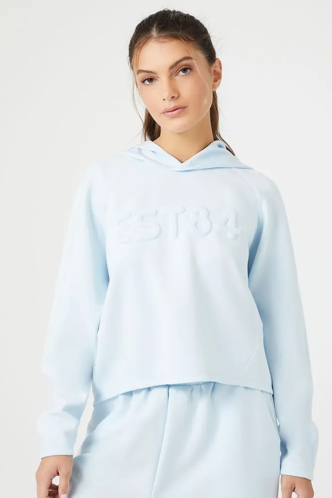 Forever 21 blue hoodie online