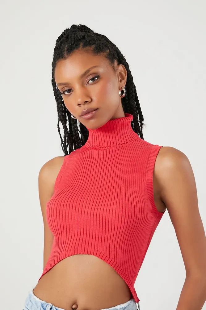 Cropped ribbed knit tank top forever 21 hotsell