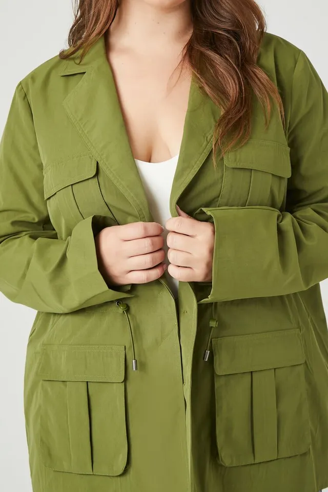 Forever 21 outlet khaki jacket