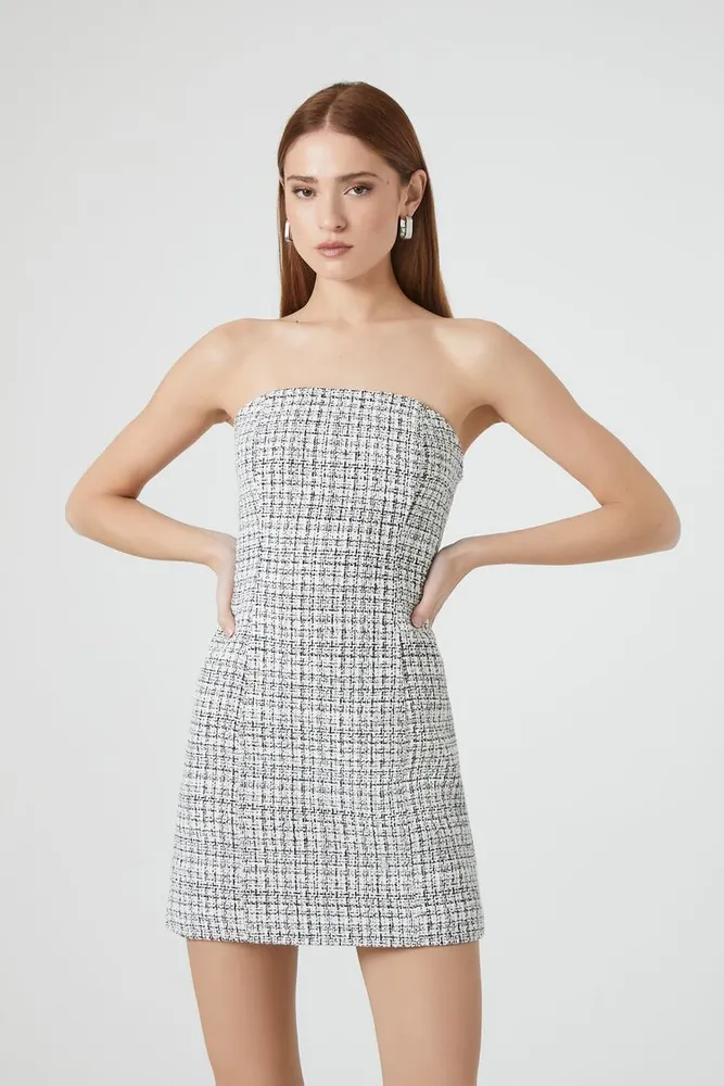 Tweed dress forever 21 cheap