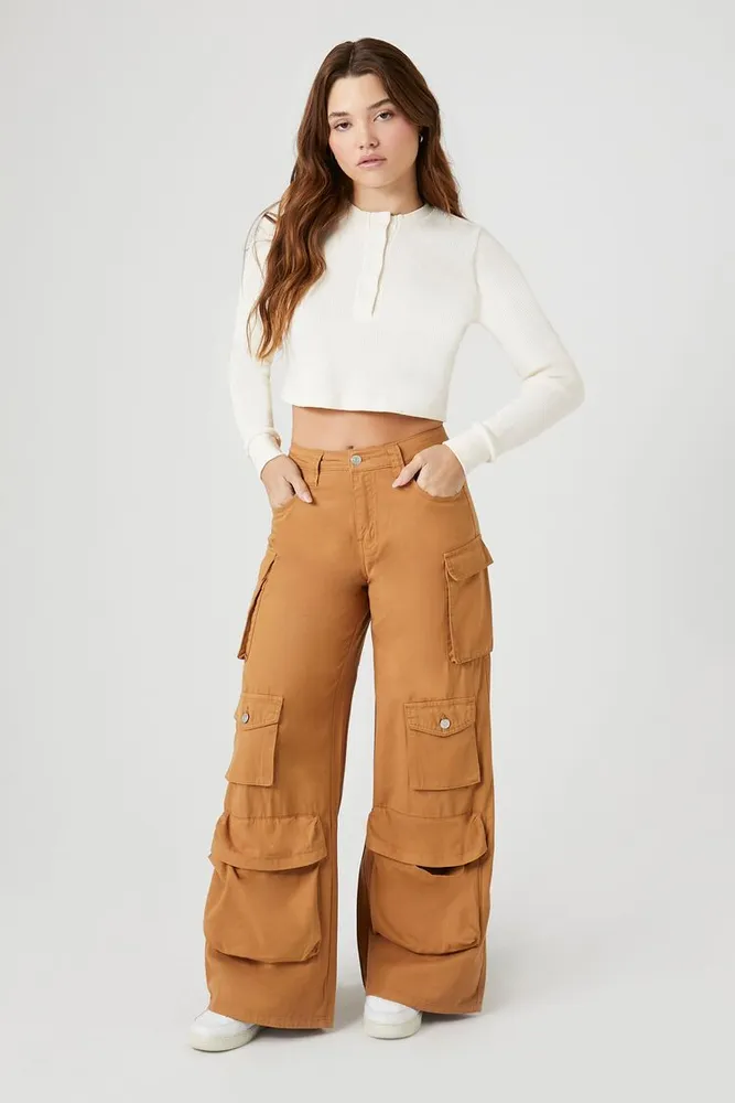 High waisted khaki best sale pants forever 21