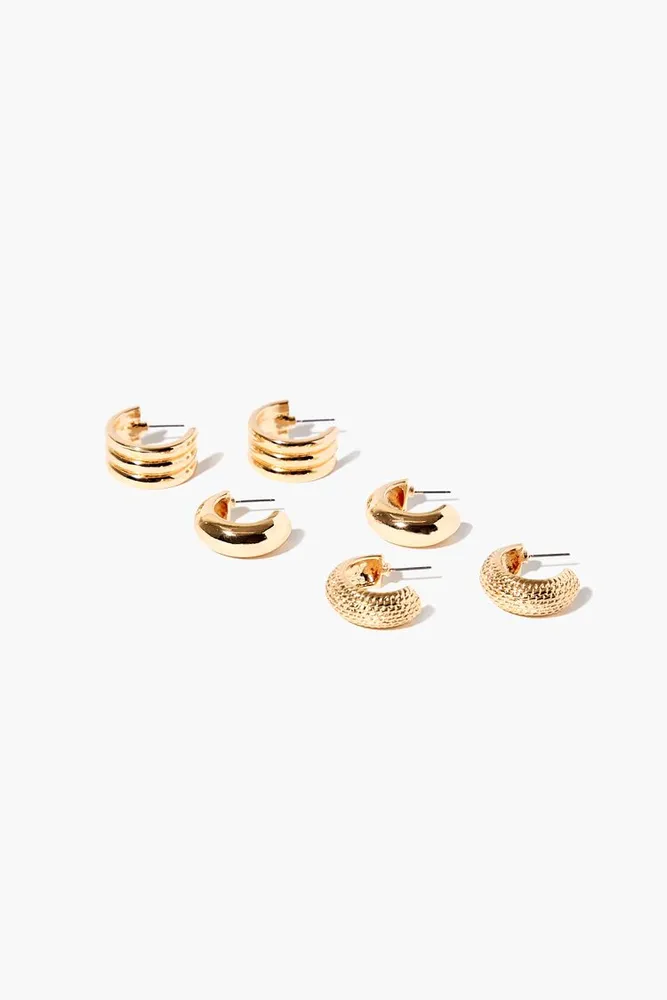 Hoop earring set forever 21 sale