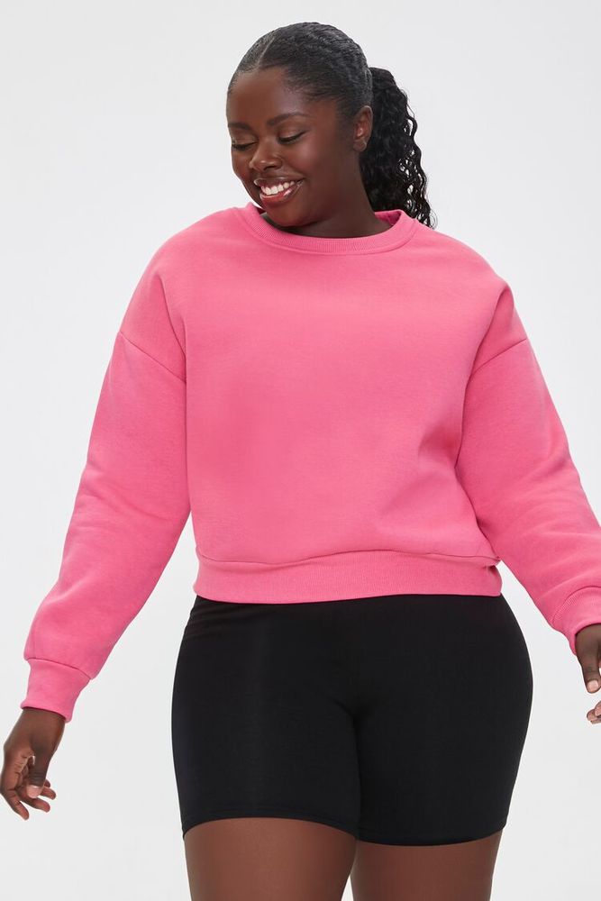 Hot pink sweatshirt sales