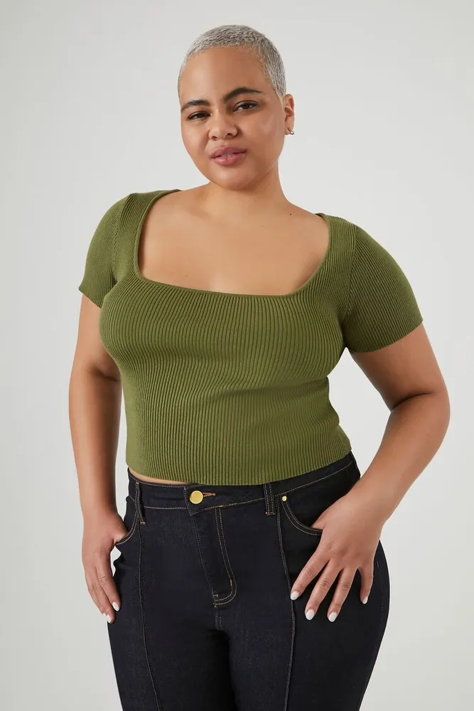 Forever 21 sale ribbed sweater