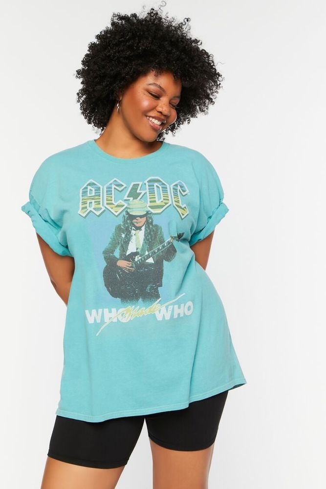 Ac dc store shirt forever 21