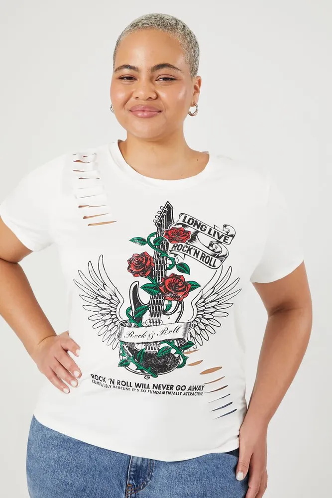 Women's rock and roll t shirts hotsell