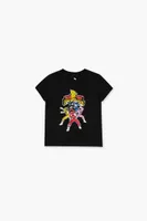 Forever 21 Girls Power Rangers Graphic T Shirt Kids in Black 11
