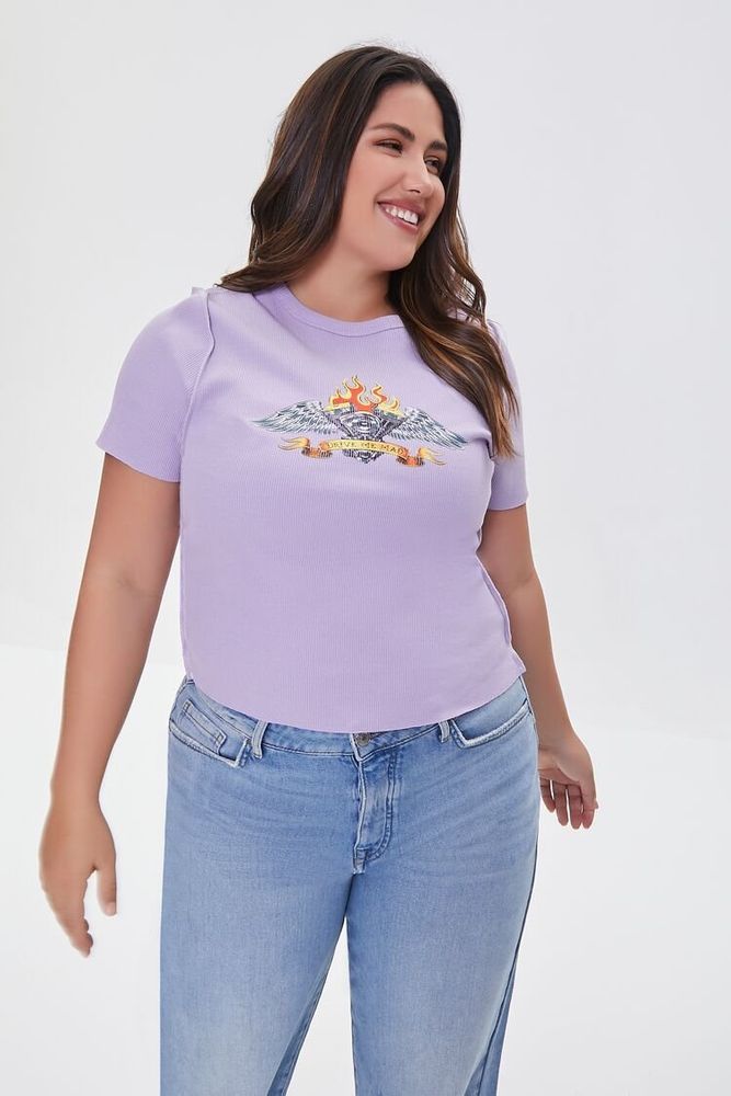 Forever 21 plus size shirts on sale