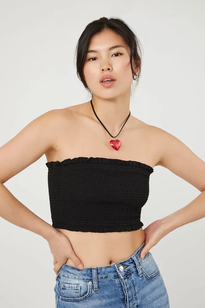 Tube crop top forever sale 21