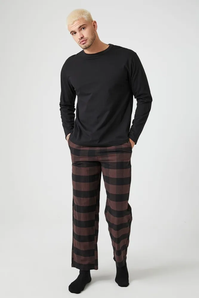 Forever 21 mens plaid pants discount