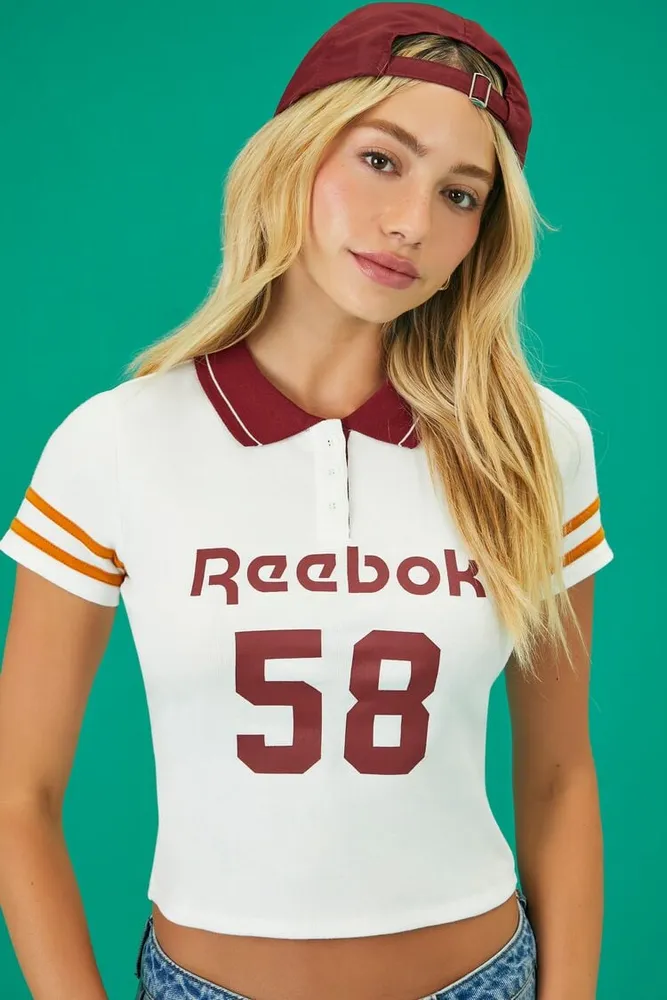 Reebok polo t shirt top