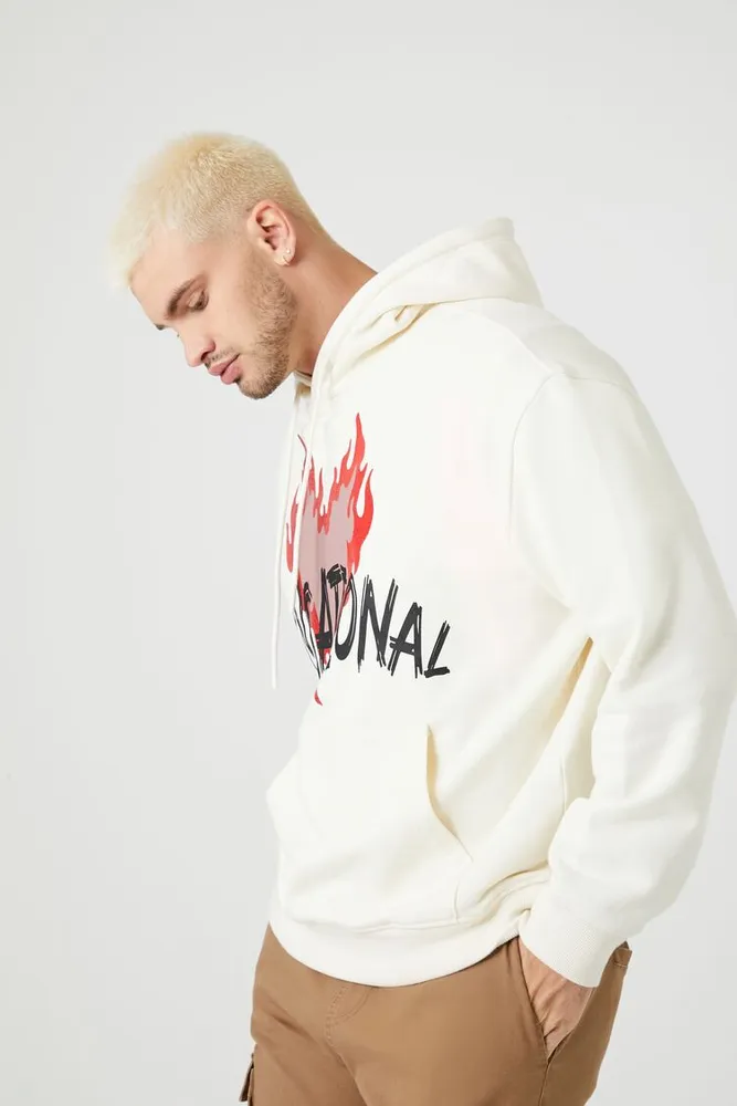 Flame hoodie forever 21 sales