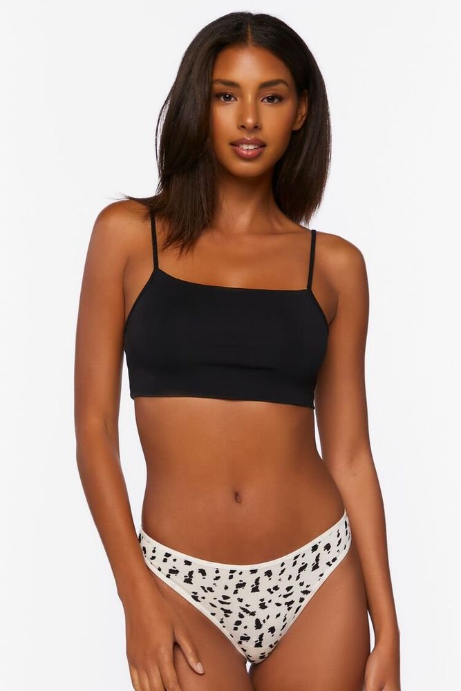 Forever 21 Women s Cheetah Print Thong Panties MainPlace Mall