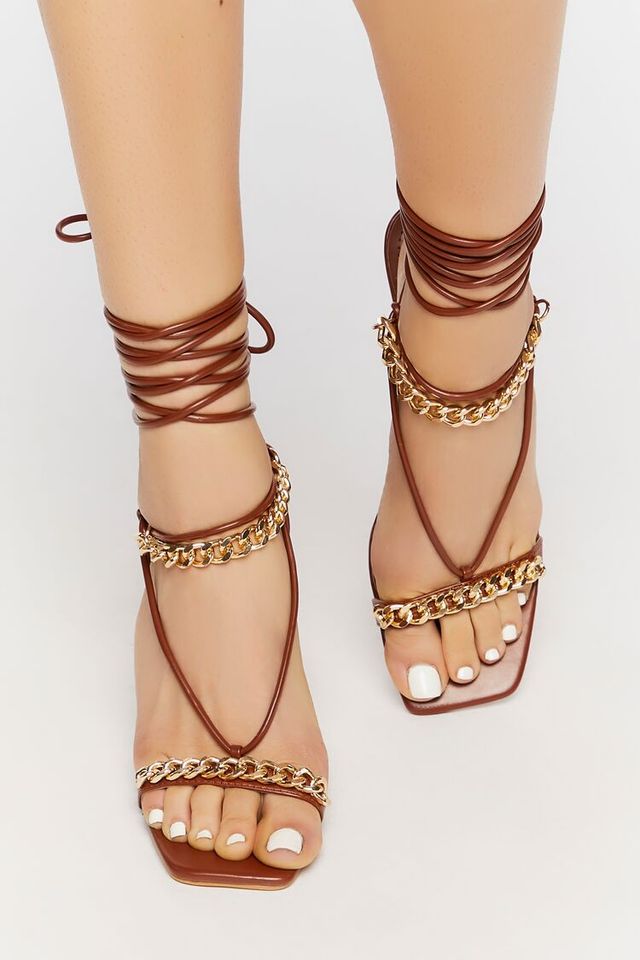 Forever 21 lace up heels on sale