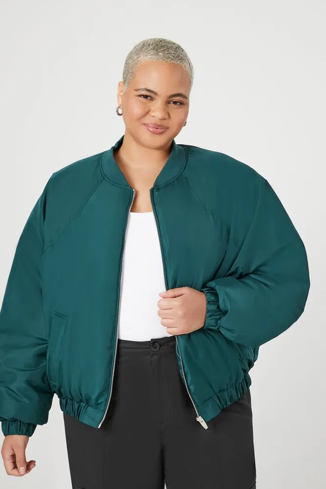 Green bomber sales jacket forever 21