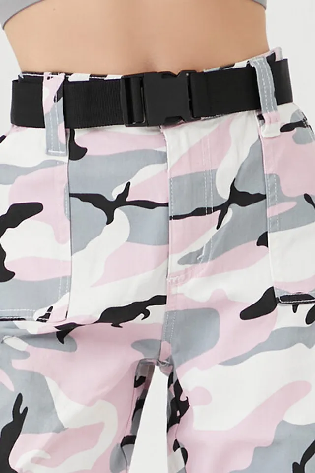 Pink camo pants forever 21 best sale