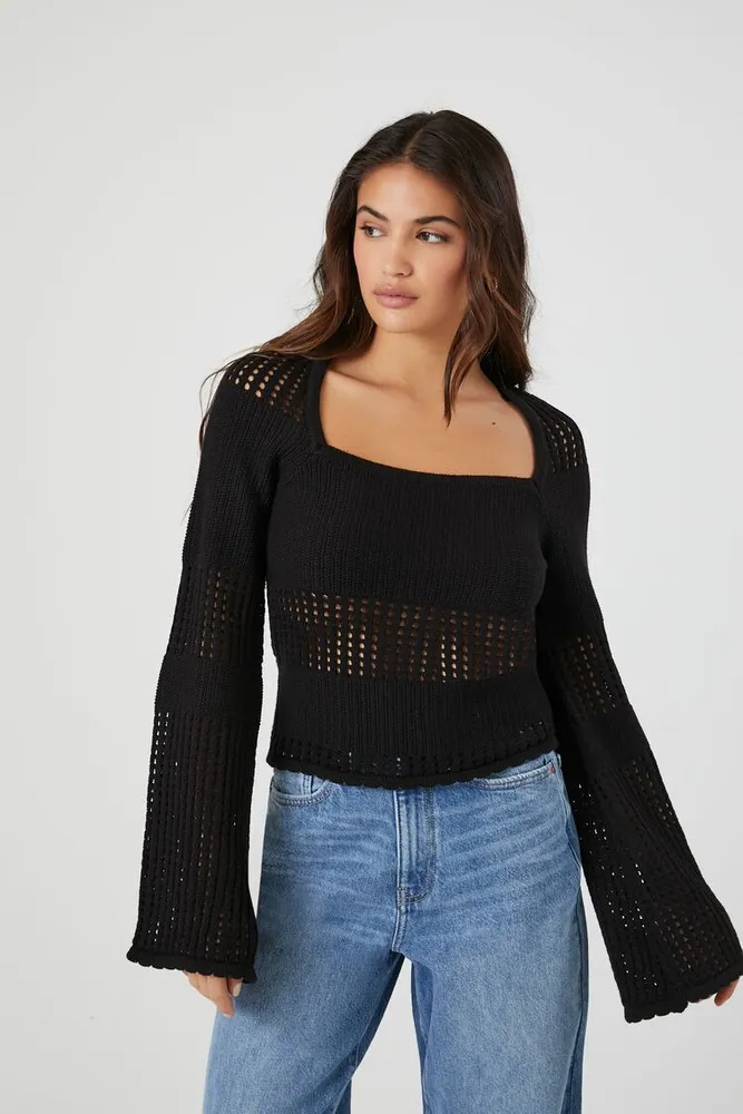 Bell sleeve sweater forever 21 sale