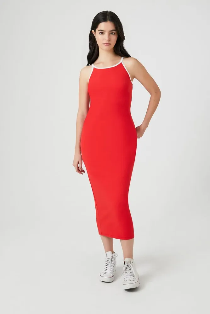 Forever 21 Women s Bodycon Cami Midi Dress CoolSprings Galleria