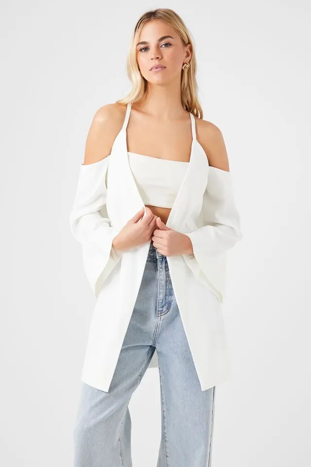 Open new arrivals shoulder blazer
