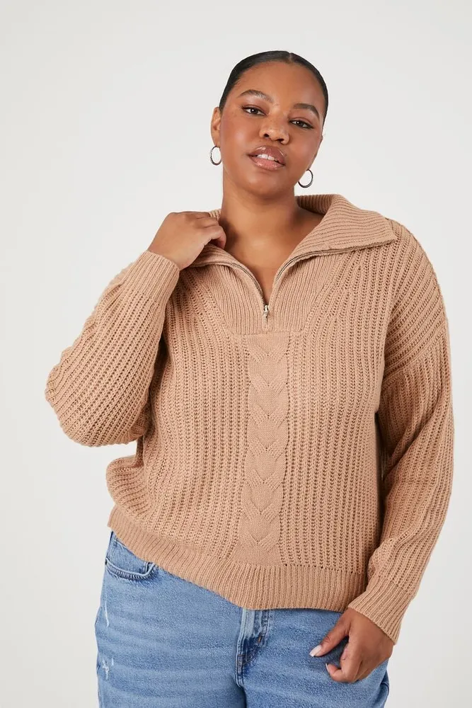 Forever 21 new arrivals cable knit sweater