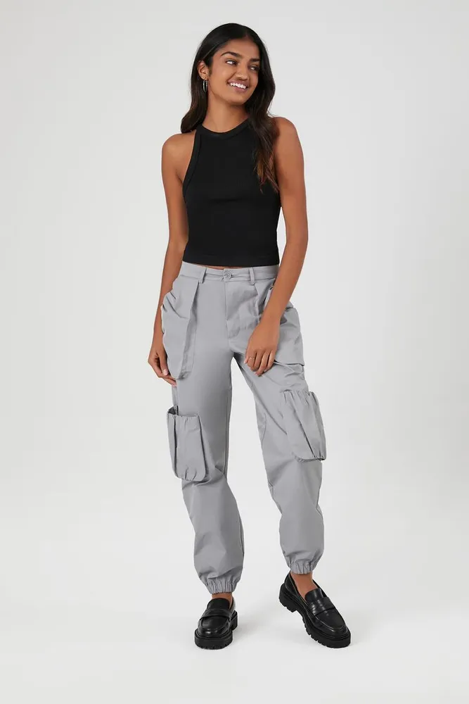 Ruched joggers womens store