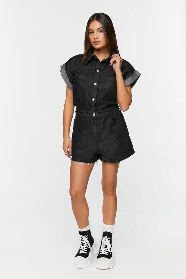 Forever 21 jean romper new arrivals