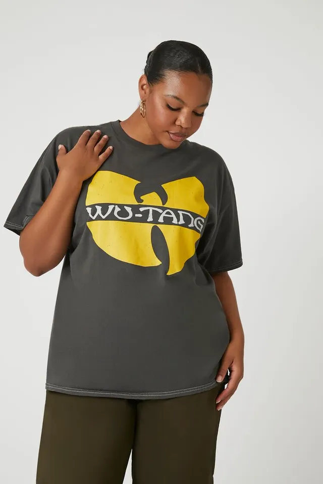 Forever 21 Women s Wu Tang Graphic T Shirt in Charcoal 2X