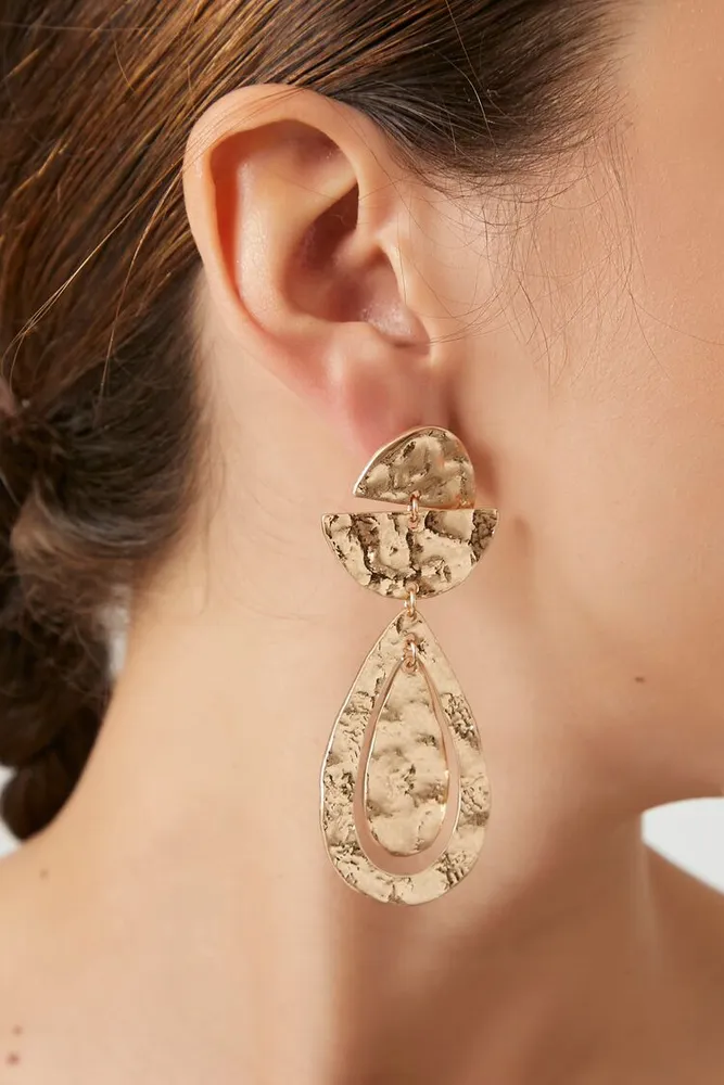 Forever 21 gold best sale drop earrings