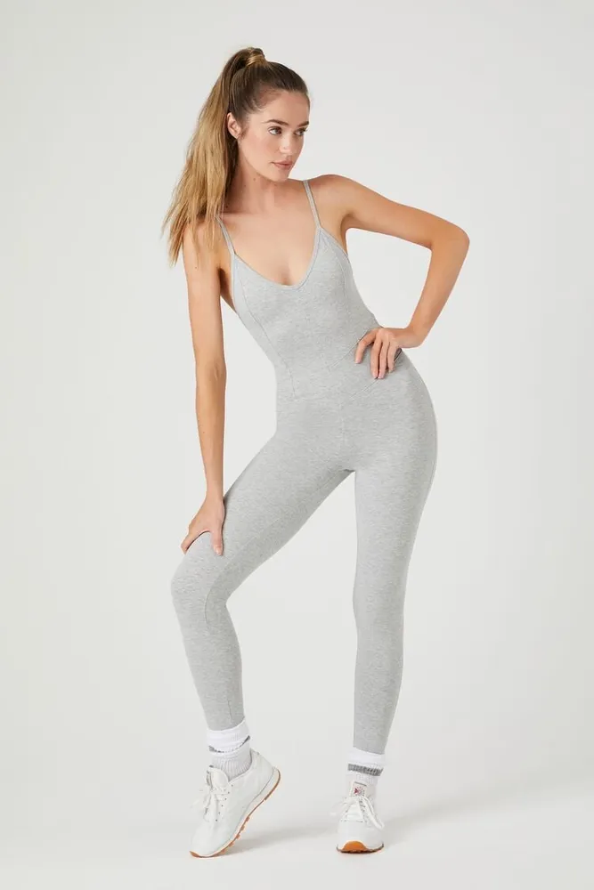 Grey jumpsuit forever on sale 21
