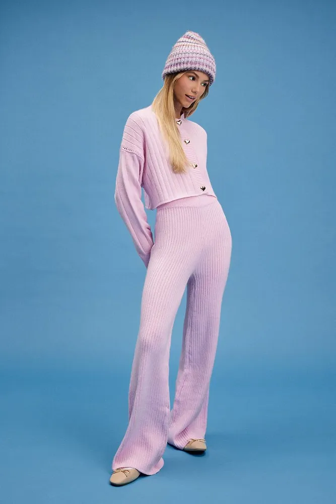 Pants and cardigan set shop