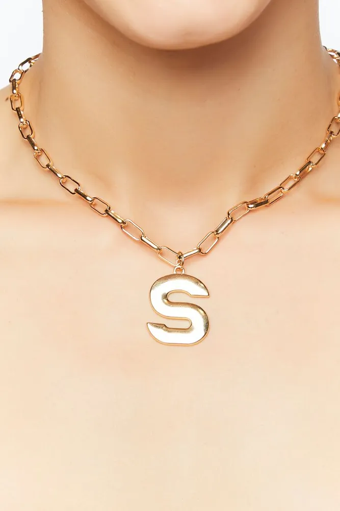 Forever 21 sales initial necklace