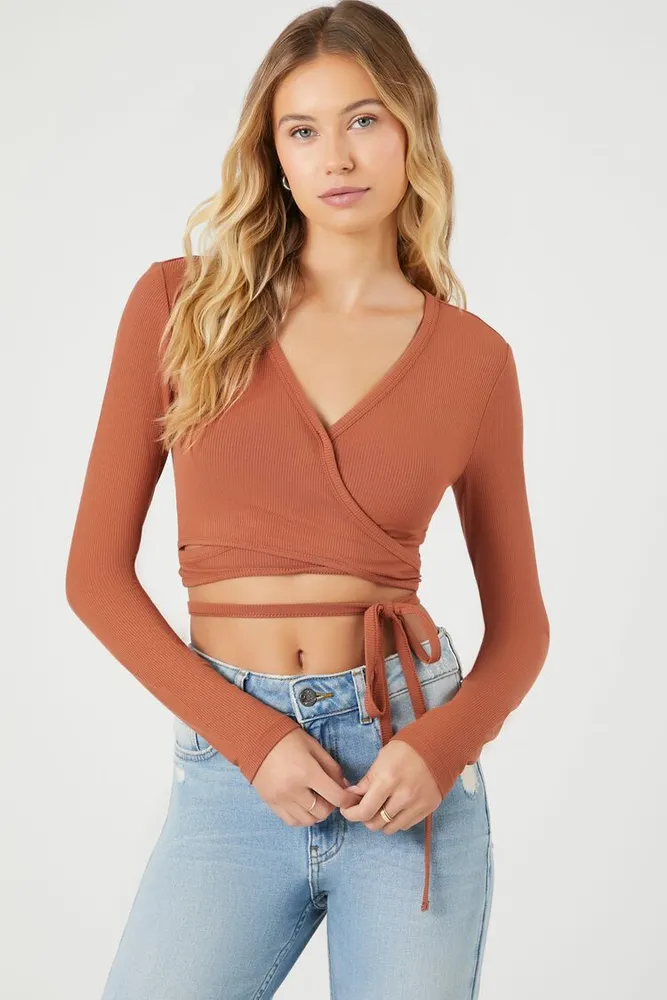 Forever 21 hot sale surplice top