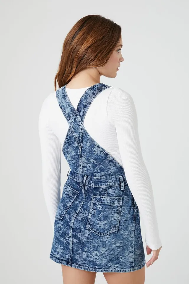 Forever 21 dungaree dress best sale