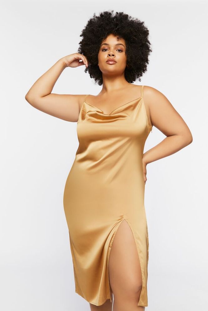 Silk slip dress forever 21 on sale