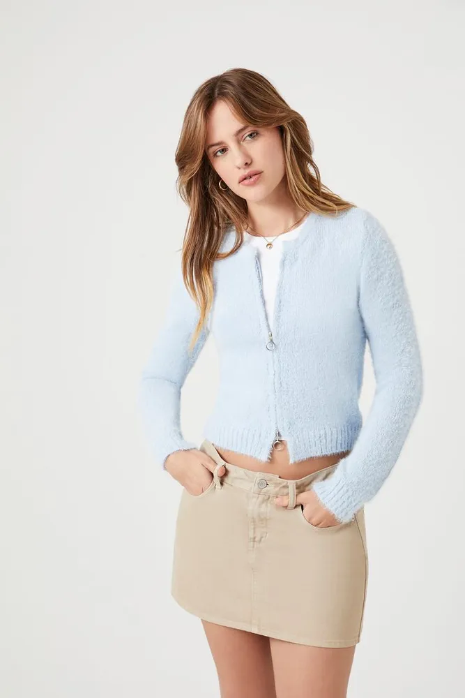 Forever 21 blue sweater cheap