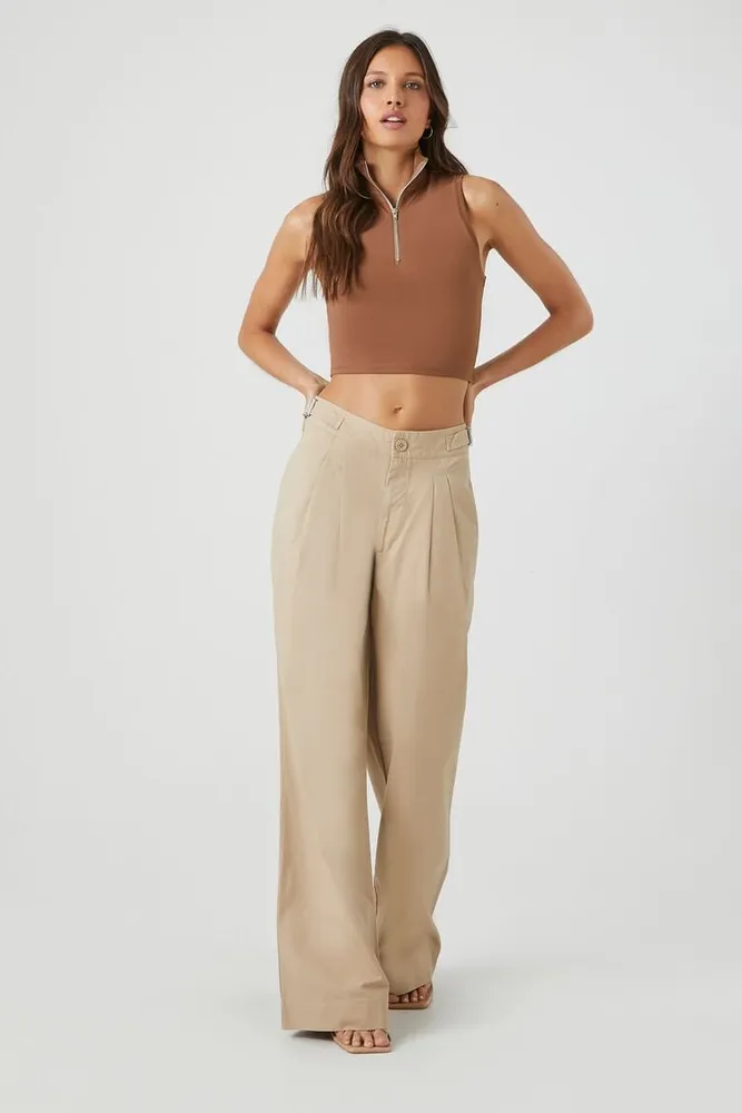 Forever 21 high waisted wide leg pants sales